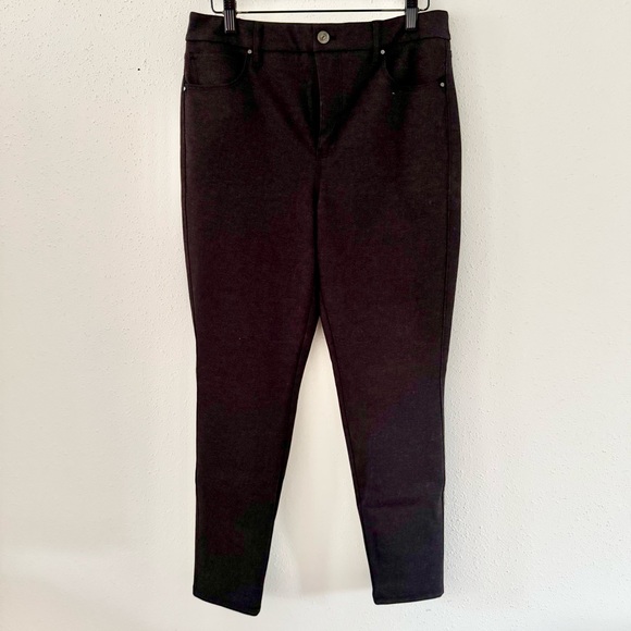 White House Black Market Denim - New WHBM High-Rise Skinny Jeans in Grey Women's Size 8 Soft Denim Knit Stretch